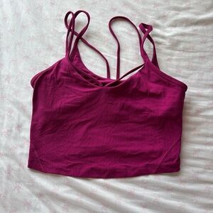 Lululemon Magenta Tank Top